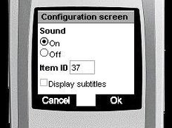 Standard MIDP screen without MicroWidgets library