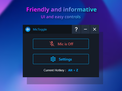 Friendly and informative UI and easy controls