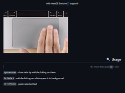MiddleClick Screenshot 1