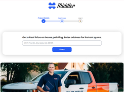 Middler | Instant Paint Cost Calculator Screenshot 2