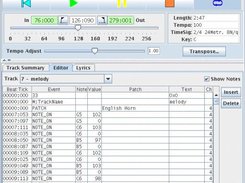 MidiQuickFix Track Editor