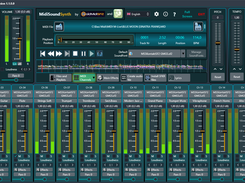 MidiSoundSynth Playing MIDI Synth Screenshot 1