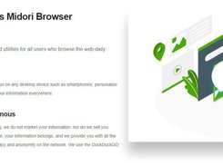 Midori Browser Screenshot 1