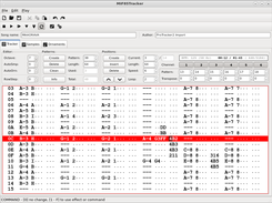 main editor tab