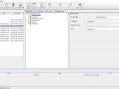 MIG Editor Main Window (Record Browser and Editor Pane)