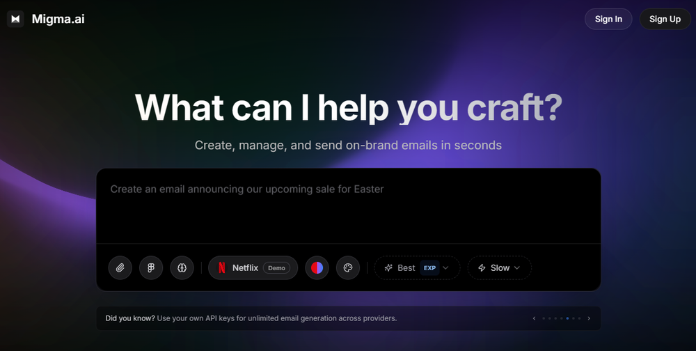 Migma.ai Screenshot 1