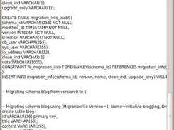 Migration results window to see what is happening.