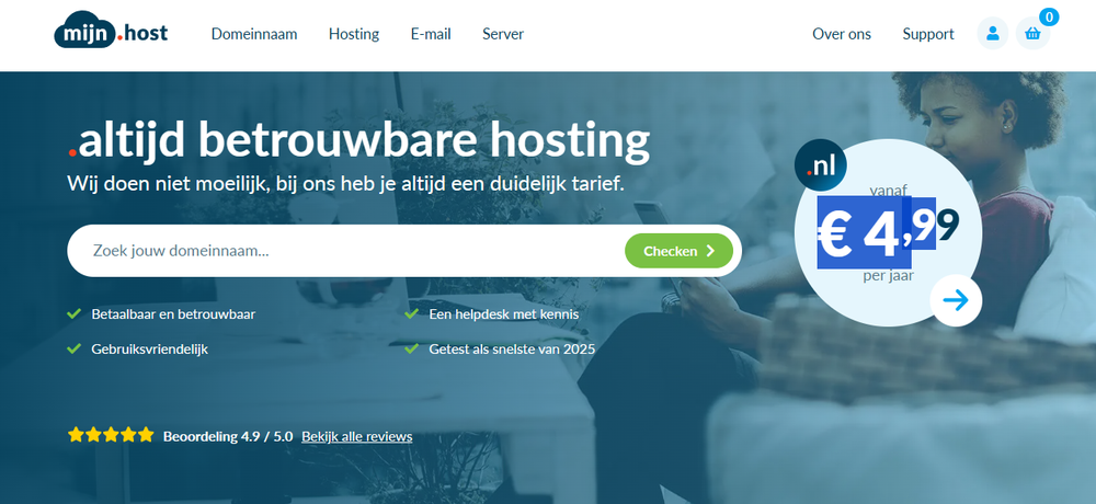 mijn.host Screenshot 1