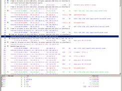 Main window with log file / filters