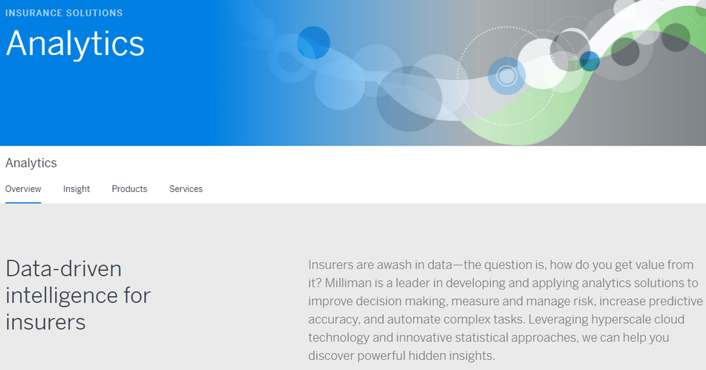 Milliman Screenshot 1