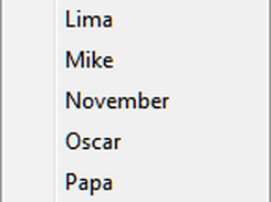 MilAlph Reference List
