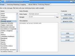 Milvus Trekking Planner Screenshot 5