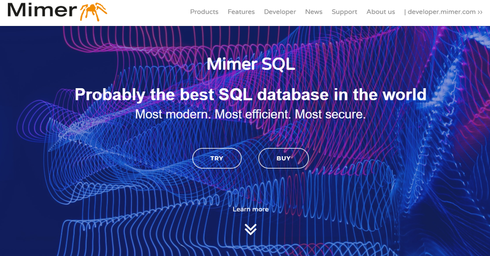 Mimer SQL Screenshot 1