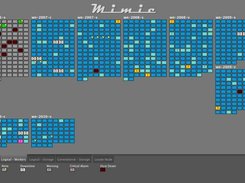 MiMi console, viewing generations of computer nodes.