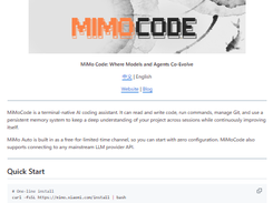 MiMo Code Screenshot 1
