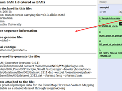 inspect WGS file metadata