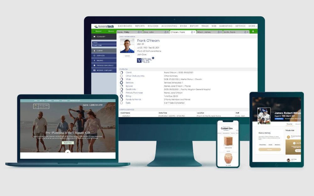 FuneralTech Screenshot 1
