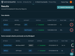 Results Dashboard