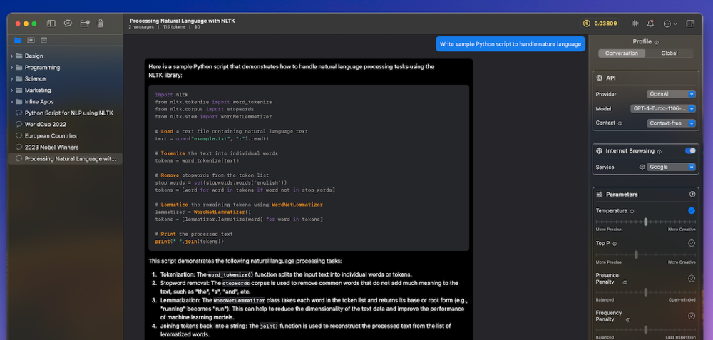 MindMac Screenshot 1