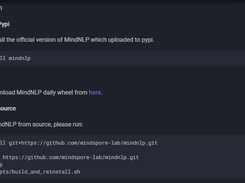 MindNLP Screenshot 1