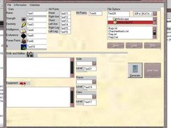 Screen of Charachter Generator