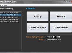 Main Window & User Interface