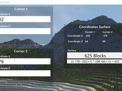 Minecraft Coordinates surface Screenshot 1