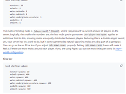 Minecraft server optimization guide Screenshot 1