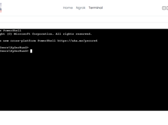 Built-in terminal!