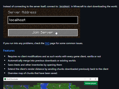 minecraft-world-downloader Screenshot 1