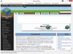 MinecraftInfo with Minecraftwiki