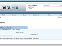 MineralFile Revenue Management