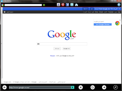 Google in Mini Browser