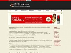 php nanomus cms