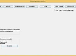 Minidlna GUI Screenshot 1