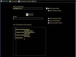 MES Shows How It Resolved The Expression