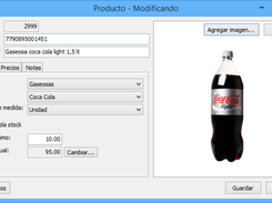 Pantalla de artículo