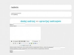 TinyMCE integration for WYSIWYG editing