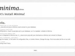 A simple install process 