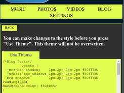 Theme Selector