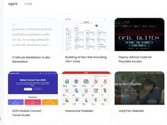 MiniMax Agent Screenshot 1