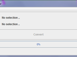 Application's main frame