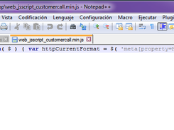 Minimized code