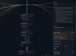 Cloud Dashboard - flow canvas
