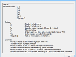 Command line scripting