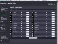 Manage ores.