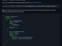 MinIO Client Quickstart Guide Screenshot 1