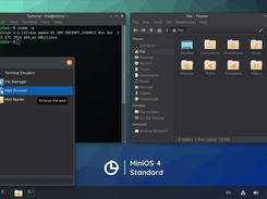 MiniOS Standard dark theme