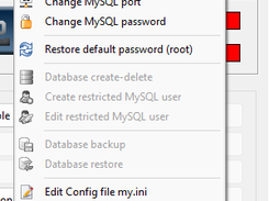 MySQL Menu