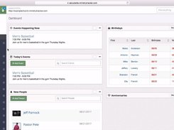 MinistryTracker Dashboard